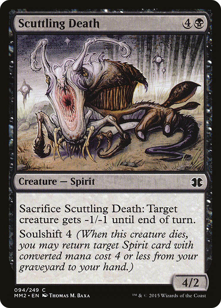 Scuttling Death (MM2-094) - Modern Masters 2015 Foil