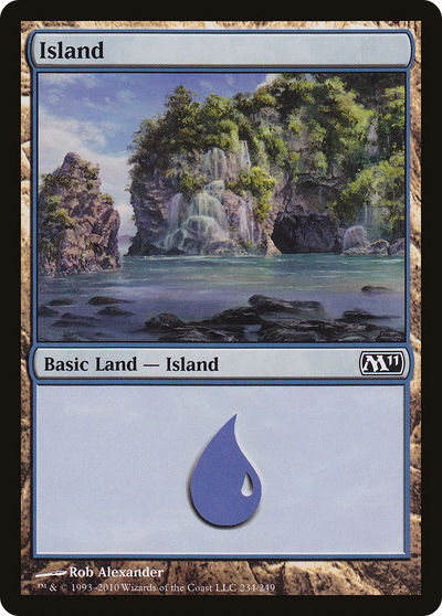 Island (M11-234) - Magic 2011