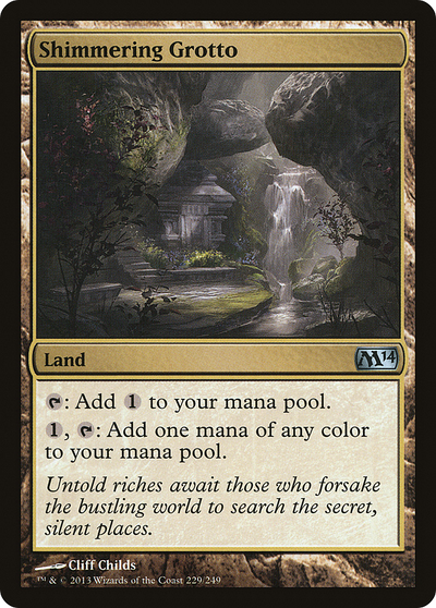 Shimmering Grotto (M14-229) - Magic 2014