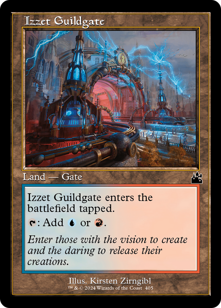 Izzet Guildgate (RVR-405) - Ravnica Remastered