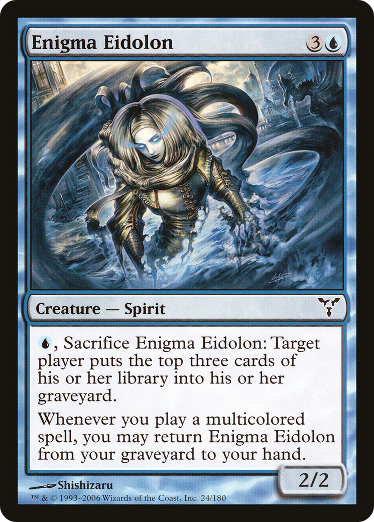 Enigma Eidolon (DIS-024) - Dissension Foil