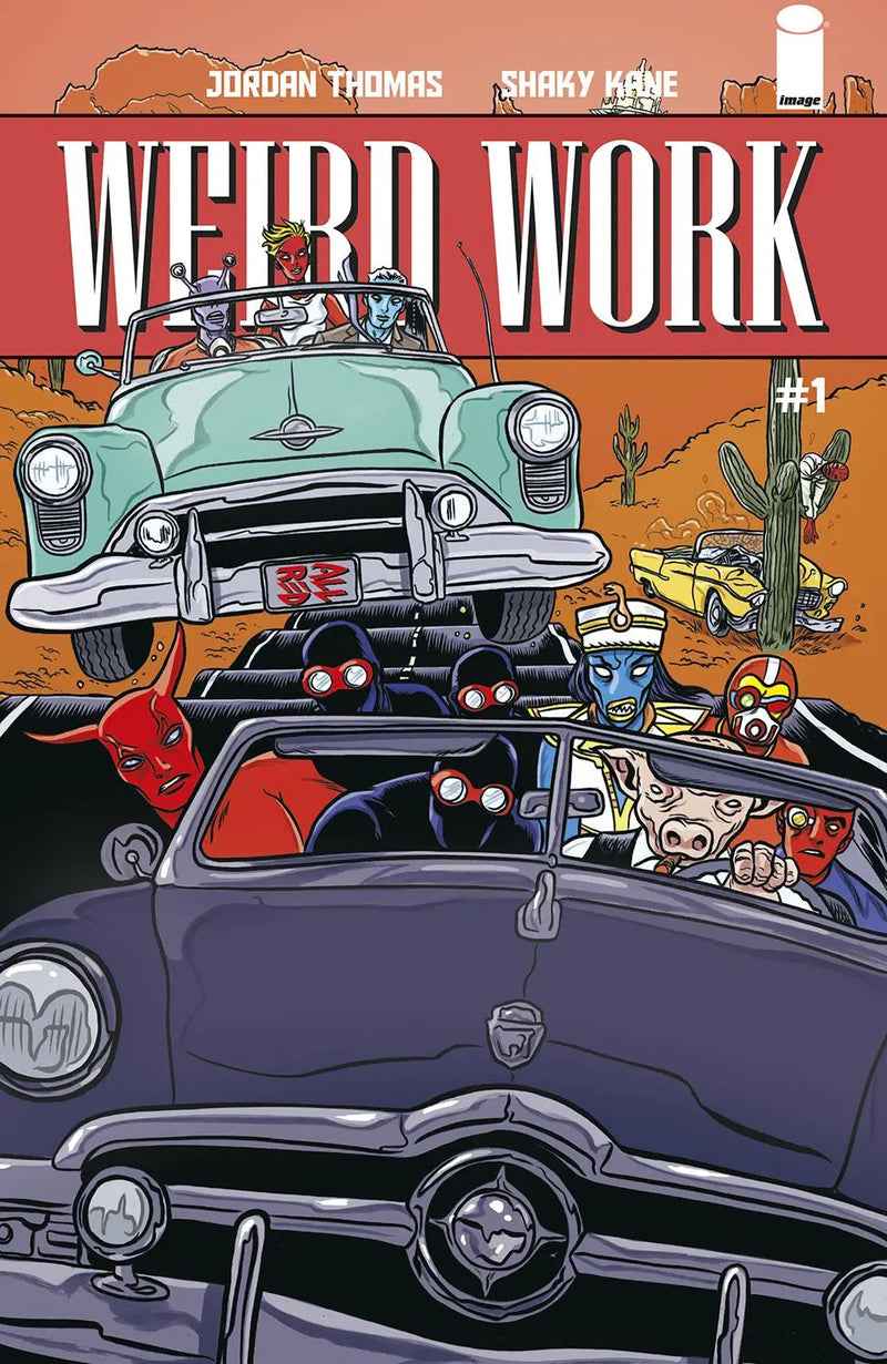 Weird Work #1 (Of 4) B Mike Allred Variant (07/05/2023) Image