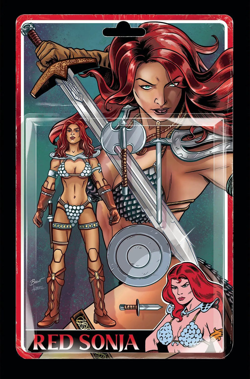 Red Sonja 2023 #1 X 1:25 Action Figure Virgin Variant (07/19/2023) Dynamite