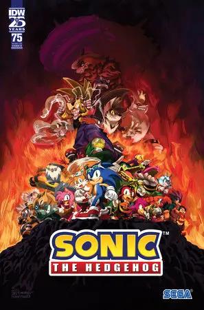 Sonic The Hedgehog #75 B Mauro Fonseca Variant (12/18/2024) Idw