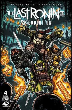 Teenage Mutant Ninja Turtles Tmnt The Last Ronin Ii Re Evolution #4 B Kevin Eastman Variant (01/29/2025) Idw