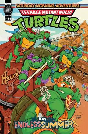 Idw Endless Summer Teenage Mutant Ninja Turtles Tmnt Saturday Morning Adv A Tango (08/30/2023) Idw