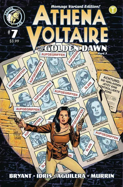 ATHENA VOLTAIRE 2018 ONGOING #7 Action Lab Jason Millet Uncanny X-Men 141 Homage Variant (03/06/2019)