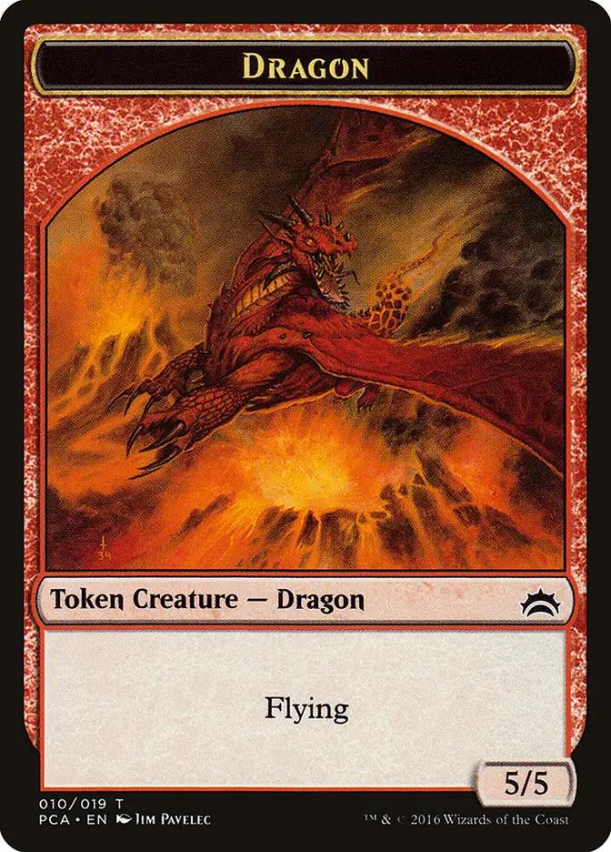 Dragon (PCA-010) - Planechase Anthology Tokens