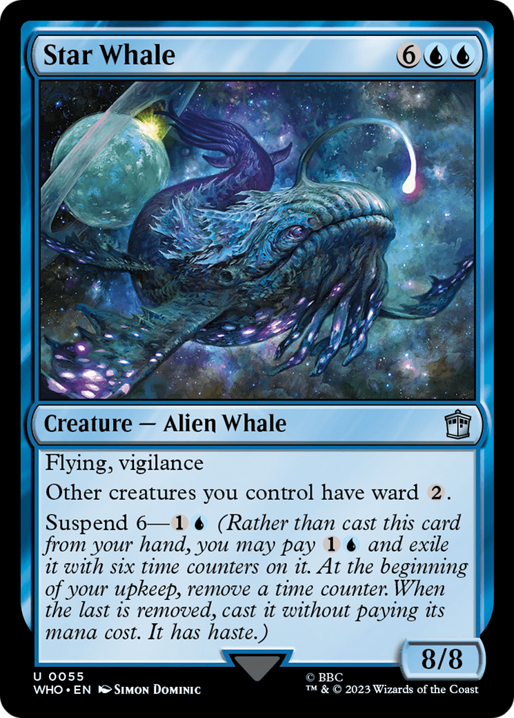 Star Whale (WHO-055) - Doctor Who Foil