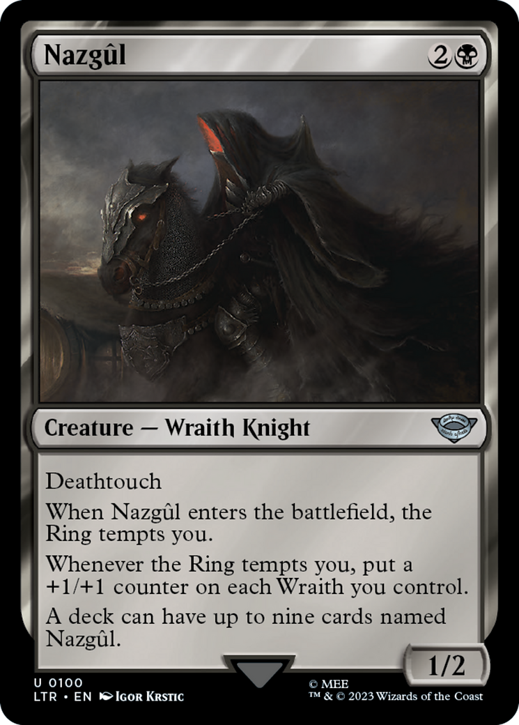 Nazgûl (LTR-100) - The Lord of the Rings: Tales of Middle-earth Foil