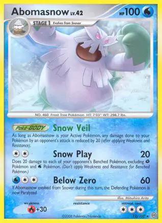 Abomasnow 012/100 - Stormfront