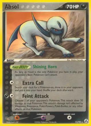 Absol 015/92 - Legend Maker Reverse Holofoil