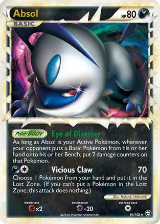 Absol (Prime) 091/102 - Triumphant Holofoil