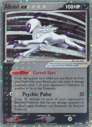 Absol ex 092/108 - Power Keepers Holofoil
