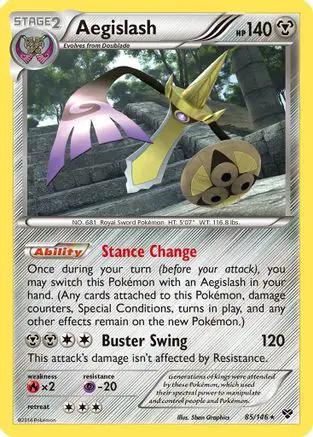 Aegislash 085/146 - XY Base Set Reverse Holofoil