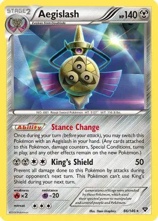 Aegislash 086/146 - XY Base Set Reverse Holofoil