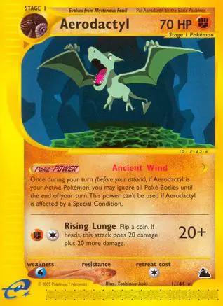 Aerodactyl 001/144 - Skyridge Reverse Holofoil
