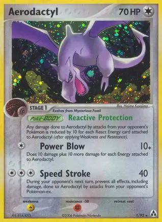 Aerodactyl 001/92 - Legend Maker Holofoil