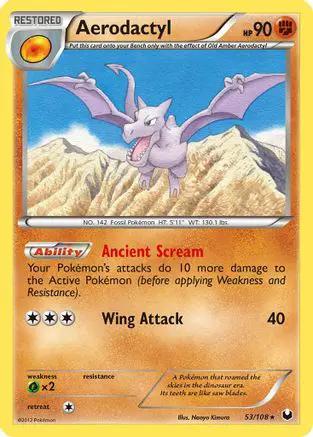 Aerodactyl 053/108 - Dark Explorers