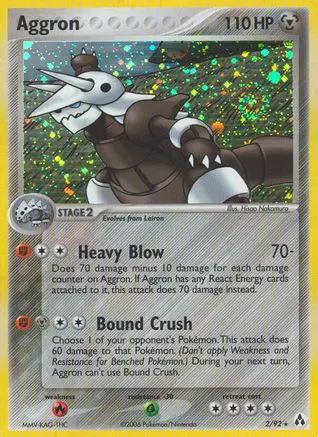Aggron 002/92 - Legend Maker Holofoil