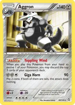 Aggron 080/124 - Dragons Exalted Reverse Holofoil