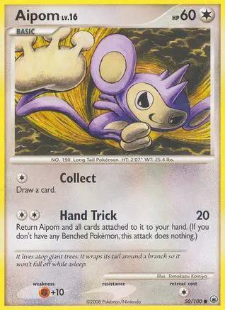 Aipom 050/100 - Majestic Dawn Reverse Holofoil