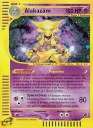 Alakazam 001/165 - Expedition Reverse Holofoil
