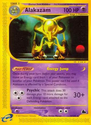 Alakazam 002/144 - Skyridge Reverse Holofoil