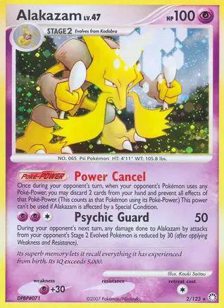 Alakazam 002/123 - Mysterious Treasures Holofoil