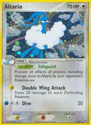 Altaria 001/107 - Deoxys Holofoil