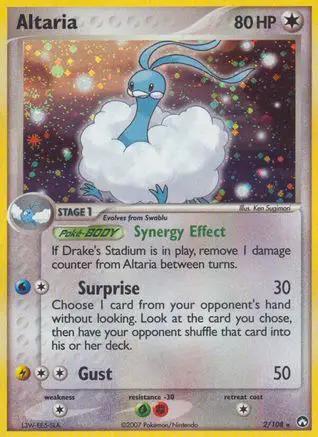 Altaria 002/108 - Power Keepers Holofoil