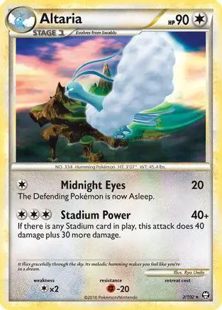 Altaria 002/102 - Triumphant Holofoil