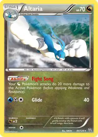 Altaria 084/124 - Dragons Exalted Reverse Holofoil
