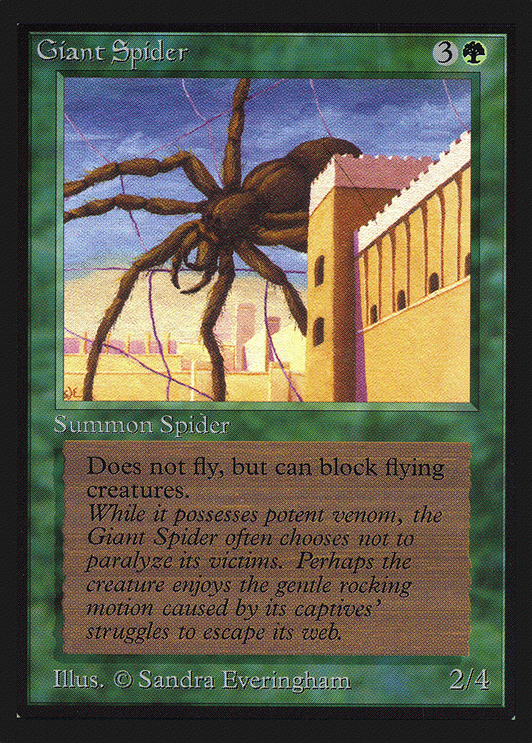 Giant Spider (CED-) - Collectors' Edition