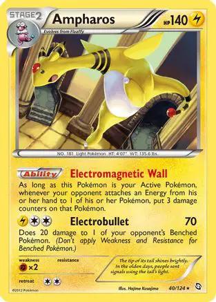 Ampharos 040/124 - Dragons Exalted Holofoil