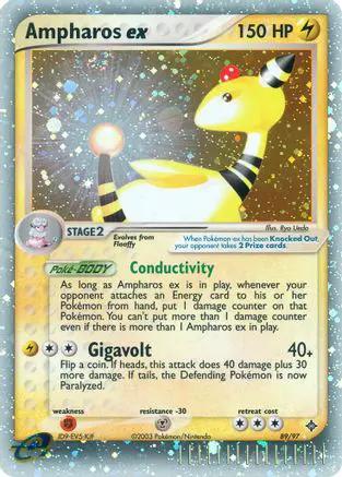 Ampharos ex 089/97 - Dragon Holofoil