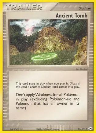 Ancient Tomb 087/101 - Hidden Legends Reverse Holofoil