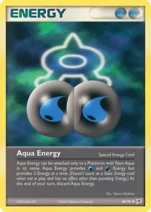 Aqua Energy 086/95 - Team Magma vs Team Aqua Reverse Holofoil