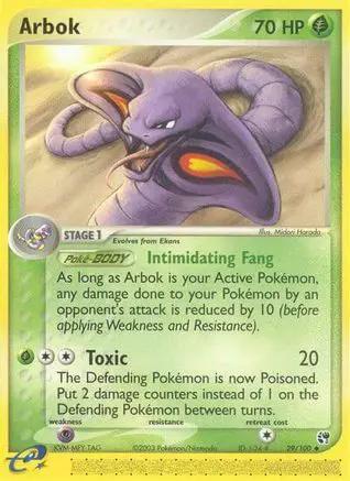 Arbok 029/100 - Sandstorm Reverse Holofoil