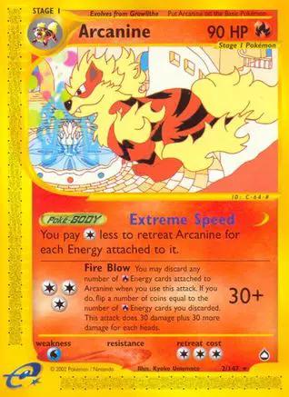 Arcanine 002/147 - Aquapolis