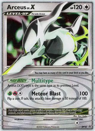 Arceus LV.X DP56/56 - Diamond and Pearl Promos Holofoil