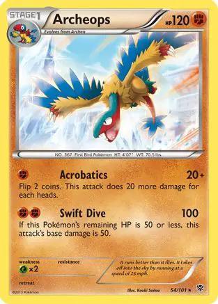 Archeops 054/101 - Plasma Blast Holofoil
