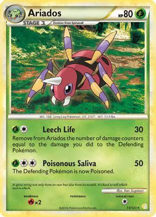 Ariados 015/123 - HeartGold SoulSilver