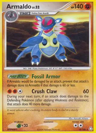 Armaldo 018/146 - Legends Awakened Reverse Holofoil