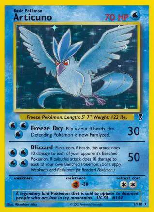 Articuno 002/110 - Legendary Collection Reverse Holofoil