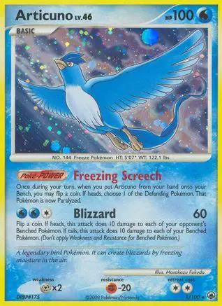 Articuno 001/100 - Majestic Dawn Holofoil