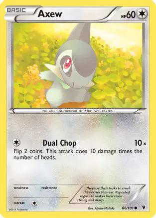 Axew 086/101 - Noble Victories Reverse Holofoil