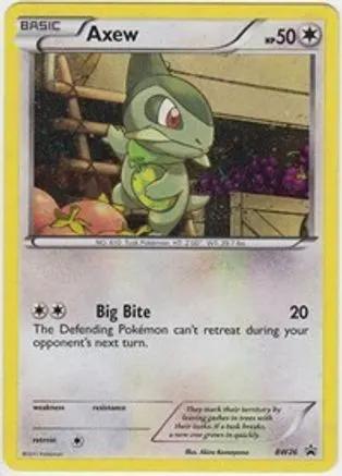 Axew BW26/101 - Black and White Promos Holofoil