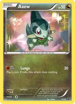 Axew 013/20 - Dragon Vault Holofoil