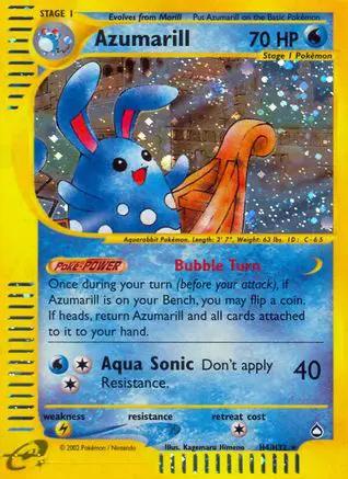 Azumarill 0H4/147 - Aquapolis Holofoil